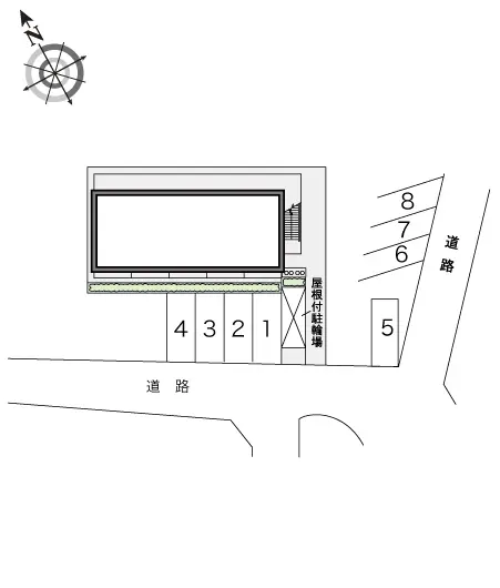 ★手数料０円★寝屋川市明和　月極駐車場（LP）